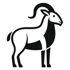 icon of a goat side profile
