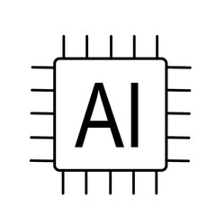 Artificial intelligence icon