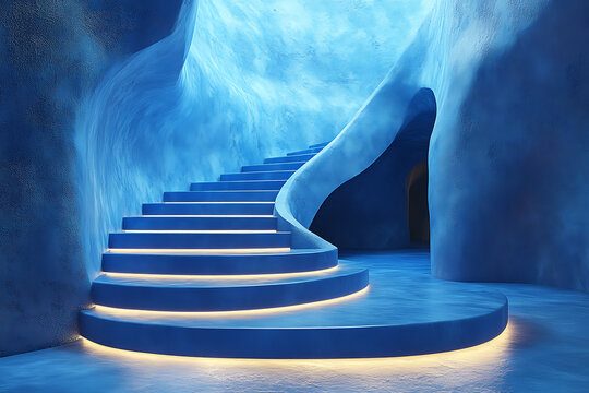 Light blue technological background with minimal 3D objects, creating a clean and modern scene for tech, presentations, and digital branding visuals.

