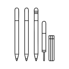 pen refills icon, pen refills vector illustration-simple illustration of pen refills, perfect for pen refills logos and icons