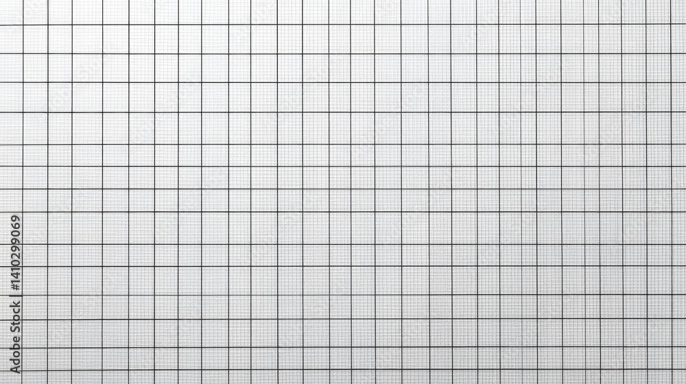 Poster grid pattern background texture - clean white background with a fine grid pattern, ideal for present