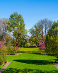 park in spring