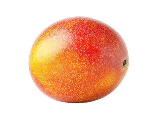 Fototapeta premium Mango fruit cutout background studio setting high-quality image vibrant colors isolated view freshness concept