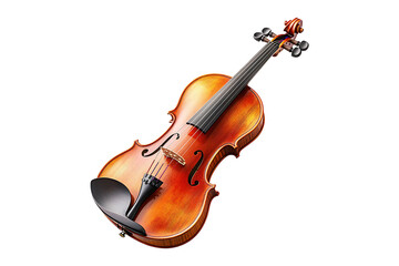 Traditional Viola isolated on transparent background
