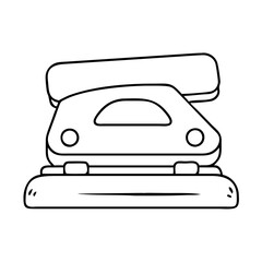 hole puncher icon, hole puncher vector illustration-simple illustration of hole puncher, perfect for hole puncher logos and icons
