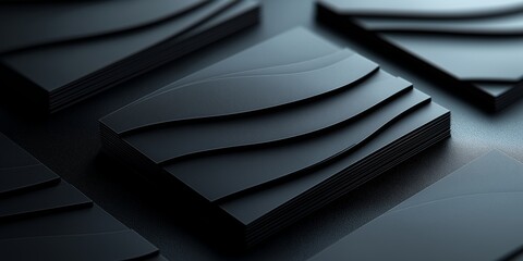 Modern professional business card background sleek corporate design minimalist elegant clean stylish branding ai generated art