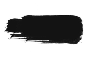 Abstract brush stock isolated on transparent PNG file