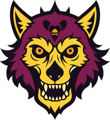 wolf head mascot