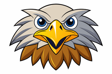 Obraz premium eagle owl vector illustration