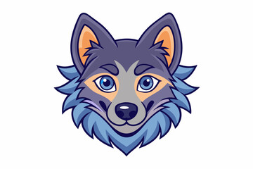 Obraz premium vector illustration of a dog