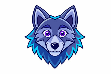 vector illustration of a dog