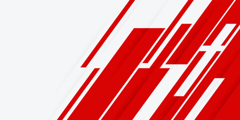 red and white diagonal stripes background. great for corporate banner, presentation, journal report cover, business poster.