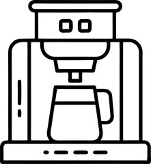 coffee machine vector illustration