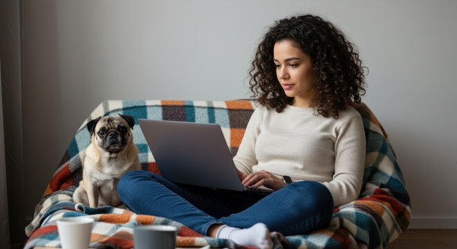 Man running up outdoor stairs in an urban environment with brick buildings.