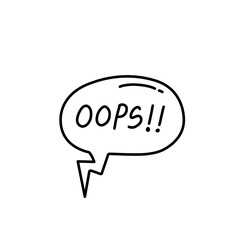 comic conversation text bubble