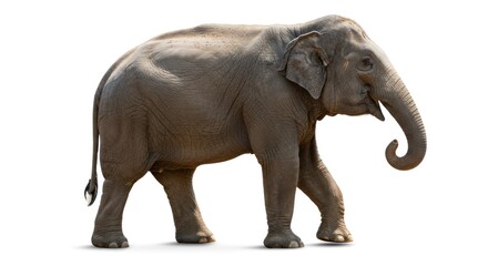 Surfer riding a wave in the ocean with white water and blue sky.