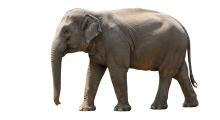Naklejka premium Surfer riding a wave with spray in the ocean under a blue sky.