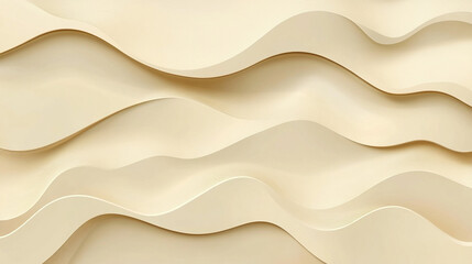 Obraz premium Abstract wavy beige background.