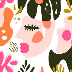  pattern with apples and pears