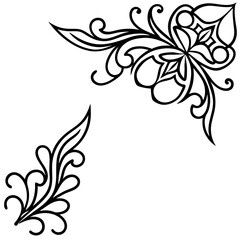 floral design element