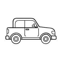 pickup truck icon, pickup truck vector illustration-simple illustration of pickup truck, perfect for pickup truck logos and icons