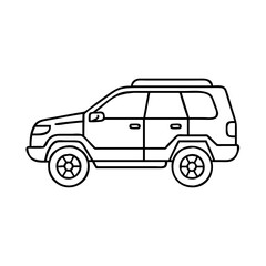 suv sport utility vehicle icon, suv sport utility vehicle vector illustration-simple illustration of suv sport utility vehicle, perfect for suv sport utility vehicle logos and icons