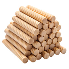 matches on white background