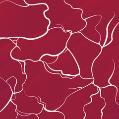 Beef or pork meat texture. Salmon, tuna or sushi structure. Fresh fillet macro view. Beef texture background flat with marble. Vector flat illustration.