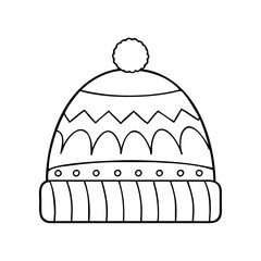 beanies icon, beanies vector illustration-simple illustration of beanies, perfect for beanies logos and icons