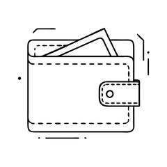 wallets icon, wallets vector illustration-simple illustration of wallets, perfect for wallets logos and icons