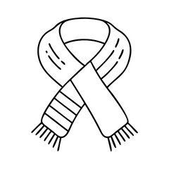 scarves icon, scarves vector illustration-simple illustration of scarves, perfect for scarves logos and icons