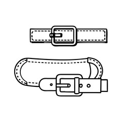 belts icon, belts vector illustration-simple illustration of belts, perfect for belts logos and icons