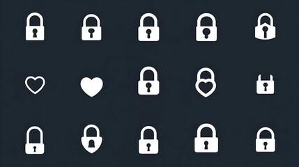 Lock Icons Collection