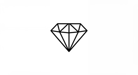 Elegant black diamond graphic design