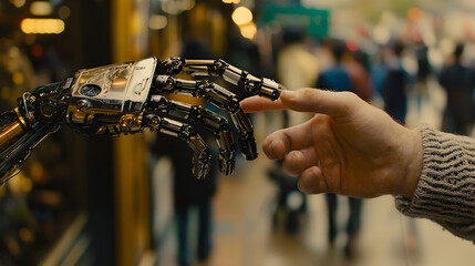 of an AI algorithm running on a computer screen with visualizations of neural networks and data processing 