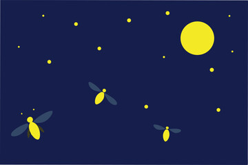 night sky with stars