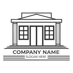 Classic Building Logo Design