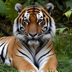 Fototapeta premium portrait of a tiger