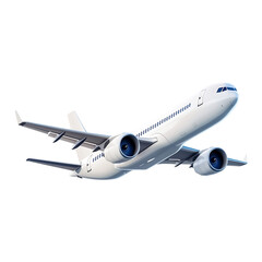 Obraz premium Airplane in Flight A Stunning Image of Air Travel