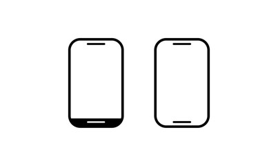 Mobile Icon Set | Smartphone, App UI, Communication & Device Icons, mobile phone icon set