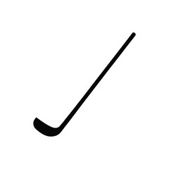Fototapeta premium hockey stick silhouette