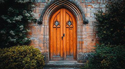 Fototapeta premium Antique Wooden Door