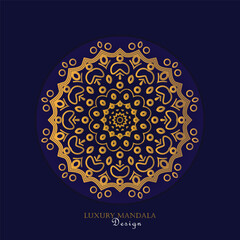 Vector modern mandala template  design