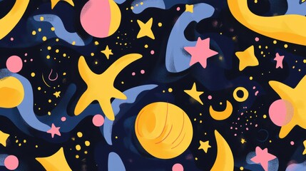 A Starry Night Sky