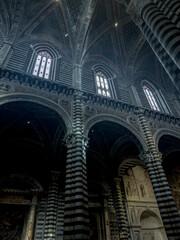 Obraz premium The Cathedral of Siena. Interior. Italy