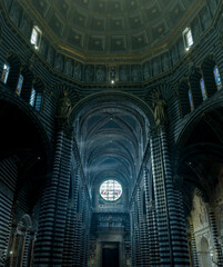 Obraz premium The Cathedral of Siena. Interior. Italy