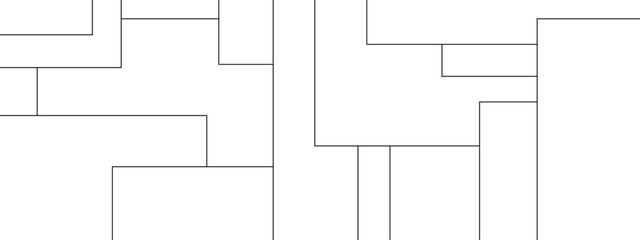 Abstract Elegant white and grey Background with boxes. Modern Vector white square and triangle line background. Modern and creative design with different size white boxes.