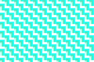 seamless geometric pattern with triangles. Modern blue shades