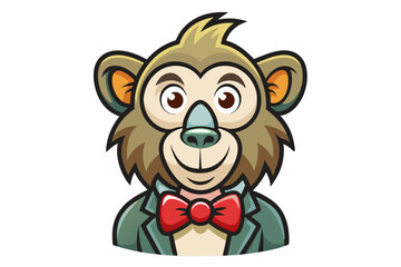 Fototapeta premium This high-quality, cartoon-style animal artwork is fully editable and scalable, making it ideal for print and web projects. Bright, playful, and fun – perfect for any design that needs a joyful and wh