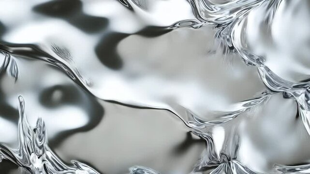 4k Liquid metal surface animated video animation of floating liquid metal liquid metal surface liquid alloy fluid nickel video melting silver liquid nickel fluid aluminium video fluid chrome video